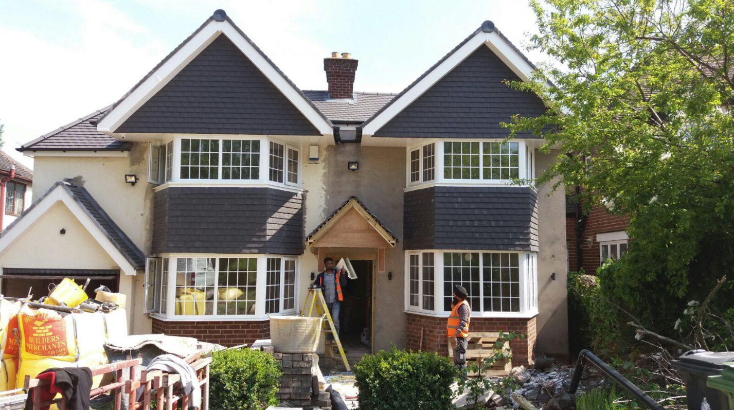 West Top Builders team working on new build house